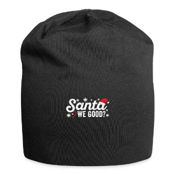 Funny Matching Familie Gruppe Weihnachten Pyjamas - Jersey-Beanie - Schwarz - Vorne