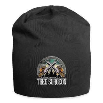 Holzfäller - Jersey-Beanie - Schwarz - Vorne