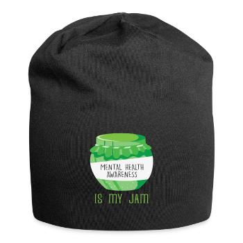 Mental Health Awareness ist meine Jam Mental Illness - Jersey-Beanie - Schwarz - Vorne