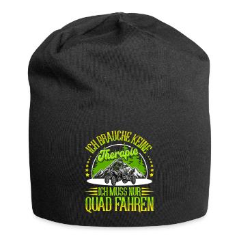 Quad ATV Offroad Quadfahrer - Jersey-Beanie - Schwarz - Vorne