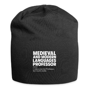 Medieval and Modern Languages Professor - Jersey Beanie - black - Front