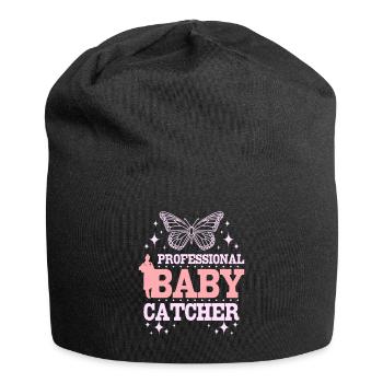Attrape-bébé professionnel - Bonnet en jersey - noir - Devant