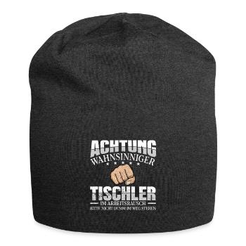 Tischler - Jersey-Beanie - Anthrazit - Vorne