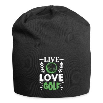 LIVE LOVE GOLF - Jersey-Beanie - Schwarz - Vorne