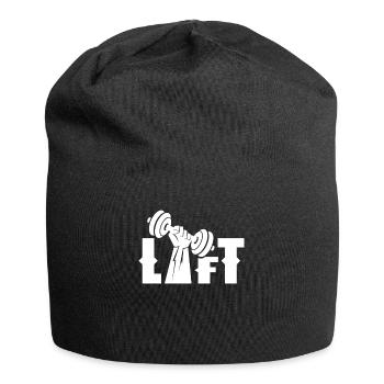 Lift Workout Haltérophilie Gym - Bonnet en jersey - noir - Devant