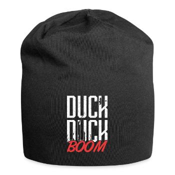 I love more Duck Hunting being a Dad Duck Hunt - Jersey Beanie - black - Front