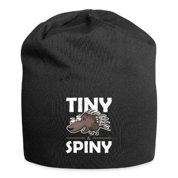 Stachlige Nagetier Tiny and Spiny Stachelschwein - Jersey-Beanie - Schwarz - Vorne