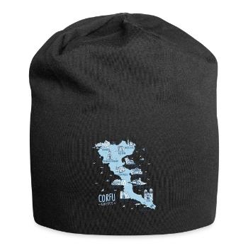 Corfu Greece Corfu - Jersey Beanie - black - Front