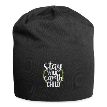 Hippie - Jersey-Beanie - Schwarz - Vorne