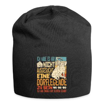 Dorflegende Dorf Männer Frauen - Jersey-Beanie - Schwarz - Vorne
