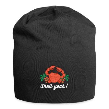 Crabe Tshirt Crabe Crevettes Scorpion Homard - Bonnet en jersey - noir - Devant