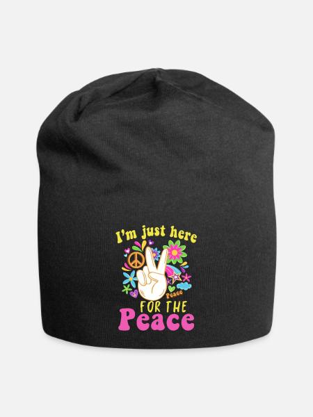 Hippy - Jersey Beanie - black