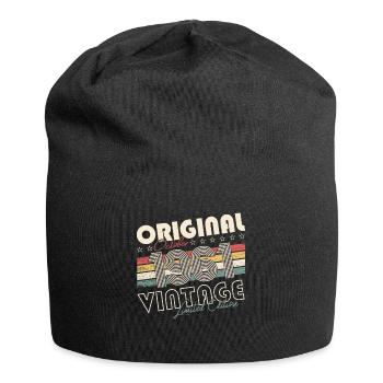 Original October 1961 61st Birthday Gift Cool - Jersey Beanie - black - Front