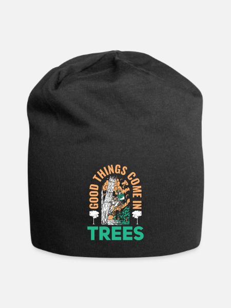 Baumkletterer Arborist Holzfäller Baumpfleger - Jersey-Beanie - Schwarz