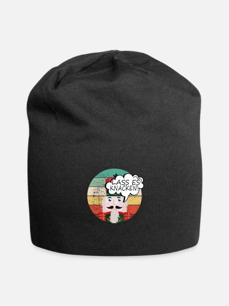 Nussknacker Weihnachten Weihnachtsgeschenk - Jersey-Beanie - Schwarz