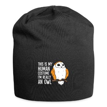 Das ist mein menschliches Kostüm Ich bin wirklich - Jersey-Beanie - Schwarz - Vorne