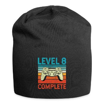 Level 8 Complete - Jersey-Beanie - Schwarz - Vorne