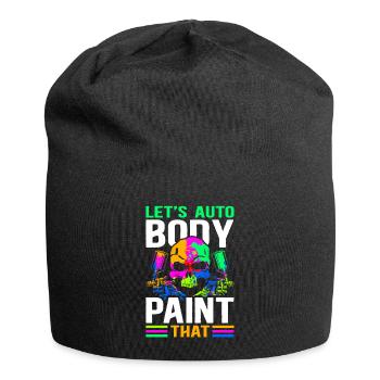 Lackierer Fahrzeuglackierer Airbrush Geschenk - Jersey-Beanie - Schwarz - Vorne