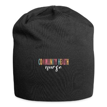 Community Health Nurse Life - Jersey Beanie - black - Front