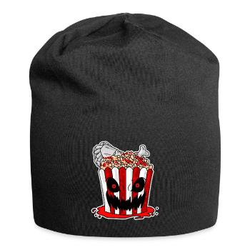 Film d’horreur Film d’horreur Popcorn Cadeau - Bonnet en jersey - noir - Devant