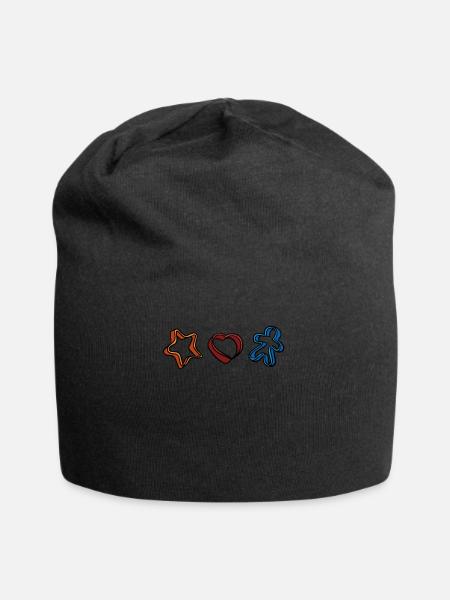 Ausstechformen Backform - Jersey-Beanie - Schwarz