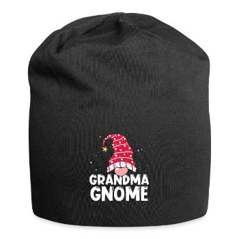 Gnome Grandma - Jersey Beanie - black - Front