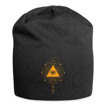 Seeing Eye Goth Occult Satanic Gothic Halloween - Jersey-Beanie - Schwarz - Vorne
