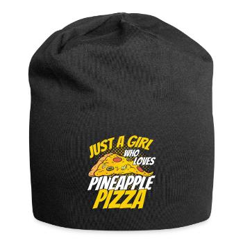 Pizza Food Pizzeria Pizza slice Pizza maker - Jersey Beanie - black - Front