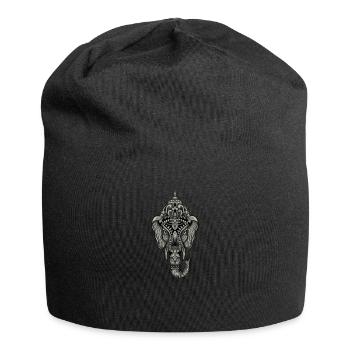 Ganesha I Hinduismus Buddhismus Motiv für - Jersey-Beanie - Schwarz - Vorne