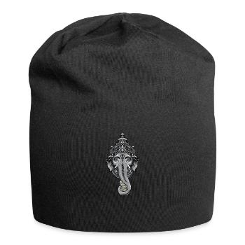 Ganesha I Hinduism Buddhism Motif for - Jersey Beanie - black - Front