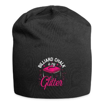 Pocketologist Billard Piscine Billard 8 Femme - Bonnet en jersey - noir - Devant