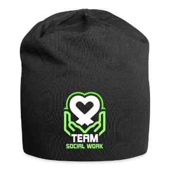 Team Social Work Social Work Social Workers - Jersey Beanie - black - Front