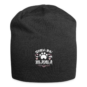 Shiba Inu Dog Dog Lover Dog Breed Gift - Jersey Beanie - charcoal grey - Front