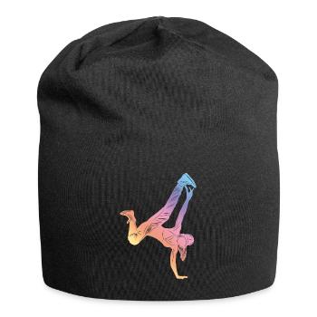 Gymnastic Silhouette - Jersey Beanie - black - Front