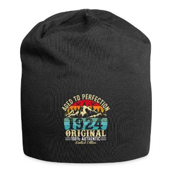 Aged to perfection 1924 Original - Jersey Beanie - black - Front