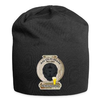 Newfoundland Dad Beer Lover - Jersey-Beanie - Schwarz - Vorne