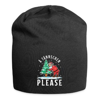 Ä Tännschen please - Jersey-Beanie - Schwarz - Vorne