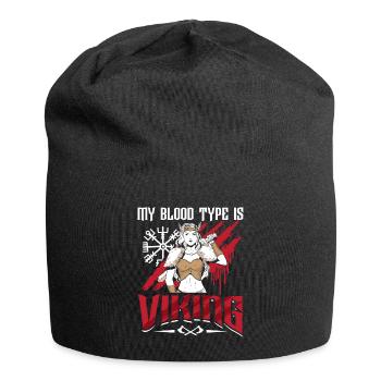 Norse Viking Mythology Drinking Design for Viking - Jersey-Beanie - Schwarz - Vorne