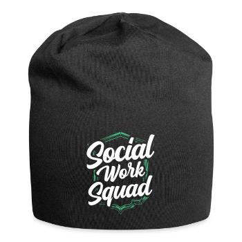 Team Social Work Social Workers Social Work - Jersey Beanie - black - Front