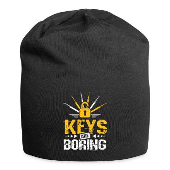 Keys are boring locksmith - Jersey Beanie - black - Front