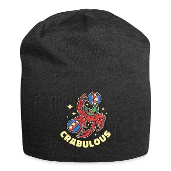 Crabulous Krabbe Geschenk - Jersey-Beanie - Anthrazit - Vorne