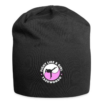 Taekwondo Fille Tae Kwon Do Cadeau d’Arts Martiaux - Bonnet en jersey - noir - Devant