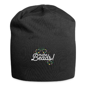 Perles de jument - Bonnet en jersey - noir - Devant
