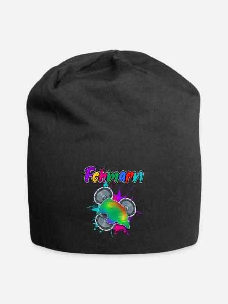 Fehmarn Beat - Jersey-Beanie - Schwarz