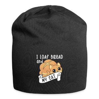 Bread Baking Baker Bakery Sourdough - Jersey Beanie - black - Front