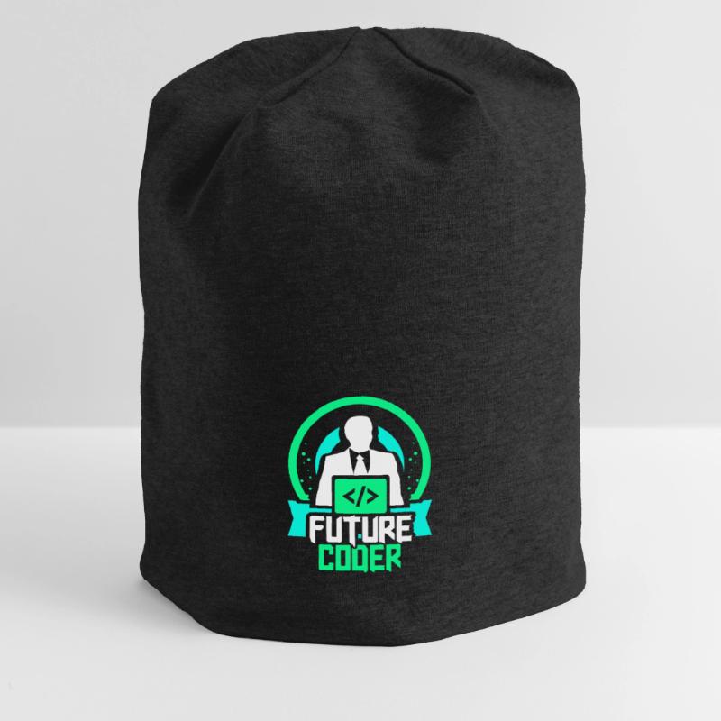 Code du programmeur de codage du futur codeur Bonnet en jersey