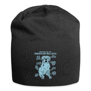 Anatomy of an American Bulldog - Jersey-Beanie - Schwarz - Vorne