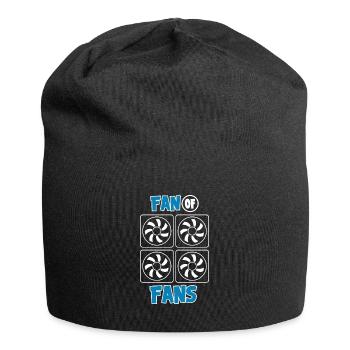 Fan Von Fans Hvac techniker Klimatechnike - Jersey-Beanie - Schwarz - Vorne