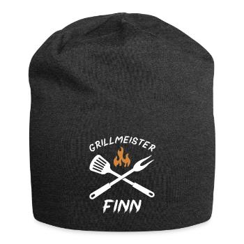 Grillmeister Finn - Jersey-Beanie - Anthrazit - Vorne