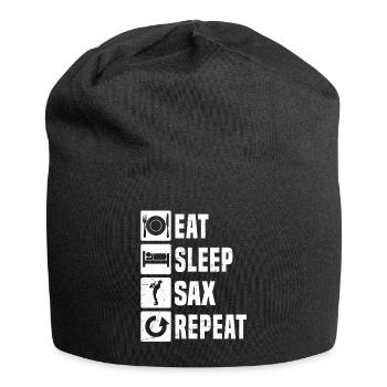 Saxophone Saxophonist Men Women Saxophonist - Jersey Beanie - black - Front
